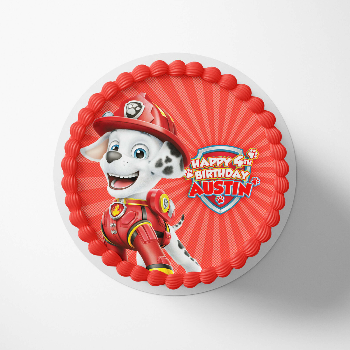 Paw Patrol Marshall Cake Topper