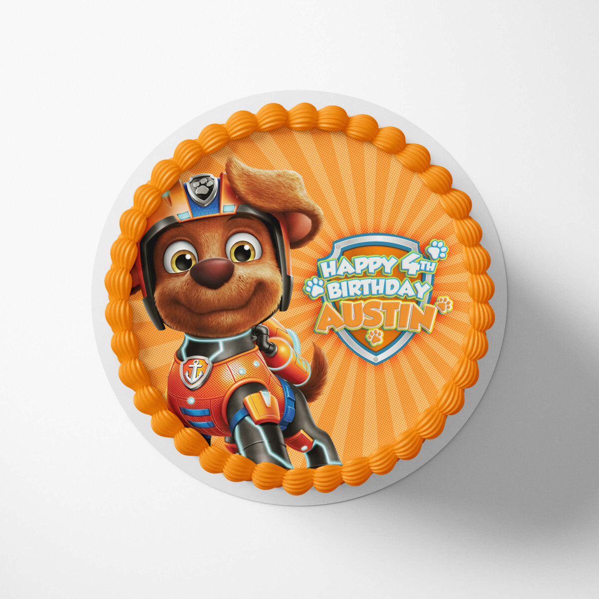 Paw Patrol Zuma Cake Topper