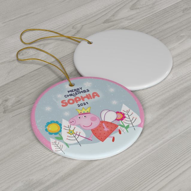 Peppa Pig Christmas Ornament PimpYourWorld