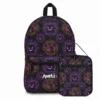 Personalized Gengar Shadow Rave Pokémon backpack and lunch bag set