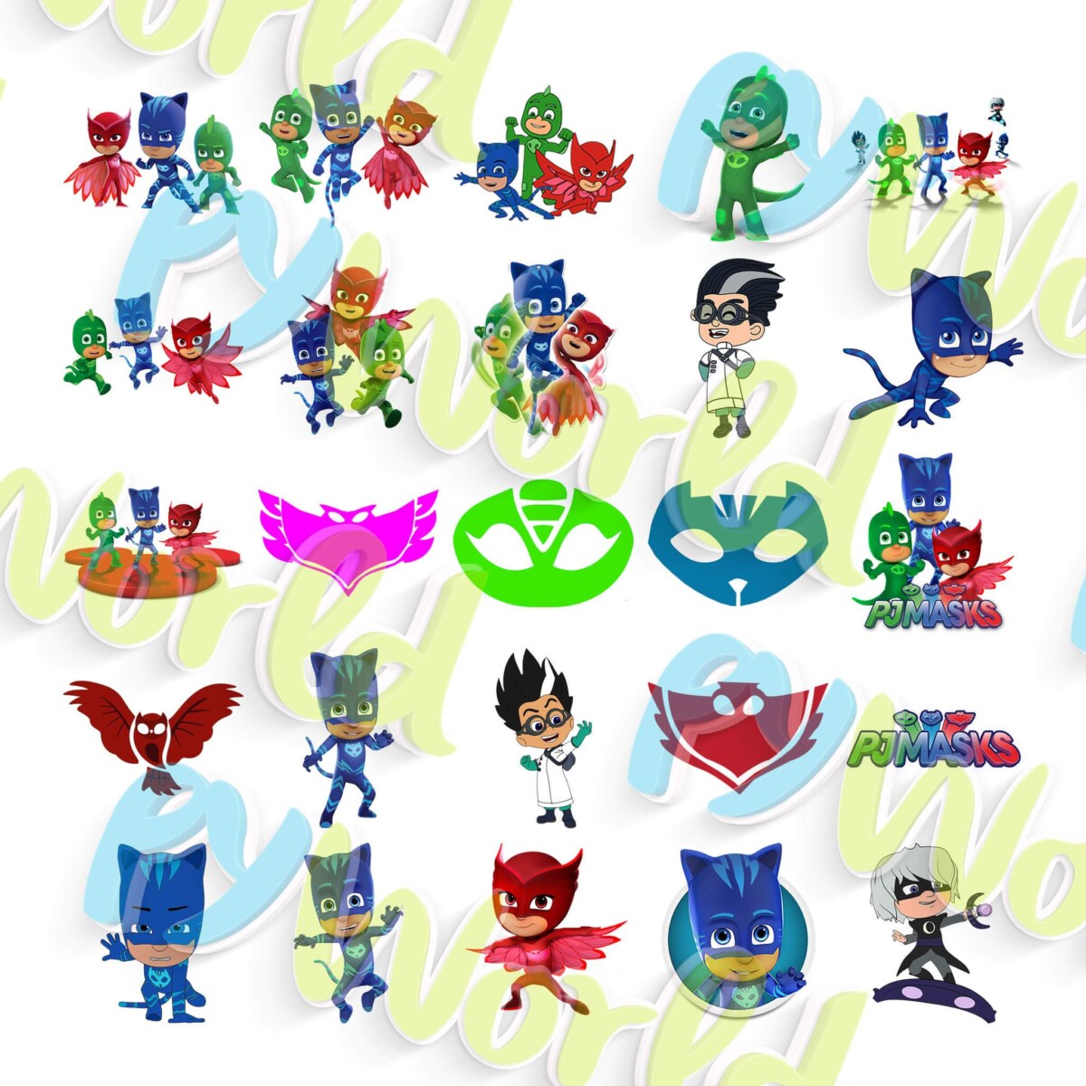 PJ Masks Clipart