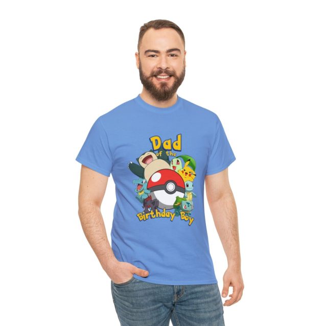 Pokemon Birthday Dad Family T-Shirt PimpYourWorld