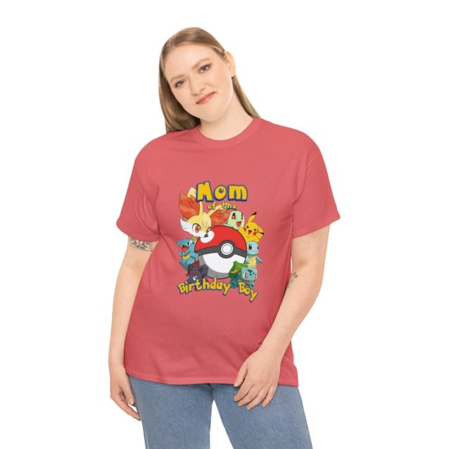Pokemon Birthday Mom Family T-Shirt PimpYourWorld