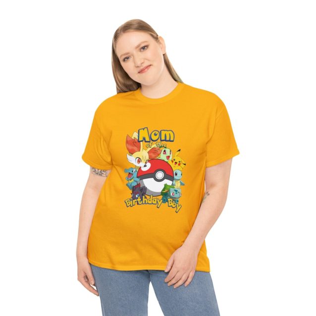Pokemon Birthday Mom Family T-Shirt PimpYourWorld