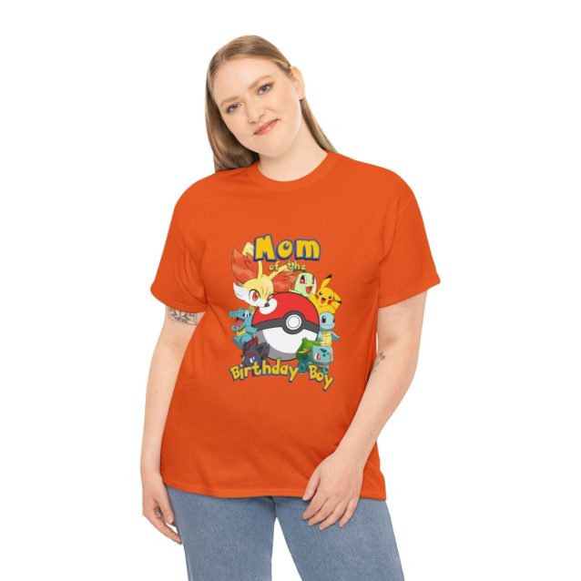 Pokemon Birthday Mom Family T-Shirt PimpYourWorld