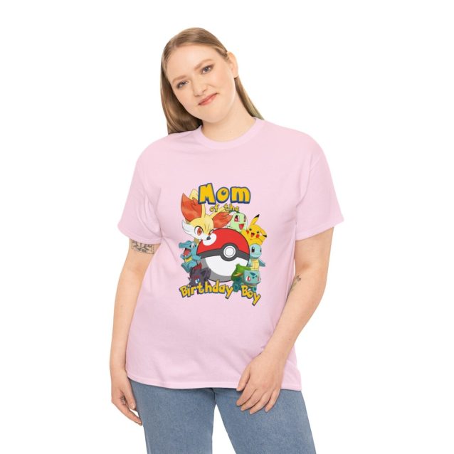Pokemon Birthday Mom Family T-Shirt PimpYourWorld