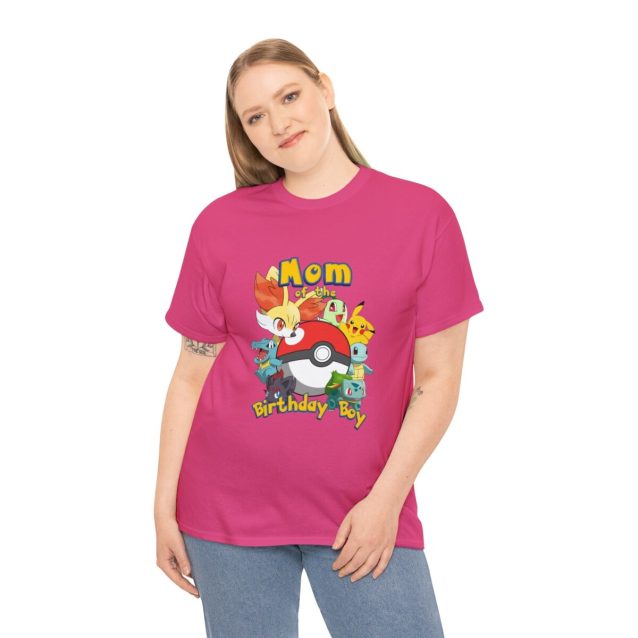 Pokemon Birthday Mom Family T-Shirt PimpYourWorld