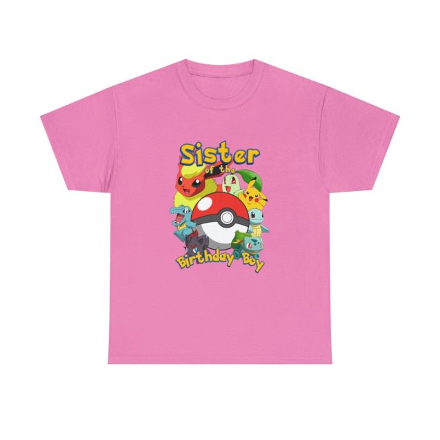 Pokemon Birthday Sister Family T-Shirt Azalea PimpYourWorld