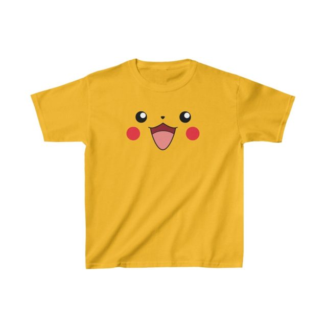 Pokemon Pikachu Shirt Gold PimpYourWorld