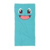 A size guide for the Squirtle swim towel, laid flat at 30 inches by 60 inches of quick-dry terry.