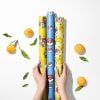 Multiple rolls of Pokemon wrapping paper in various sizes with Eevee design.