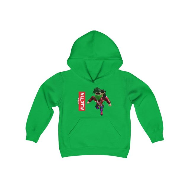 Roblox Hoodie with Your Custom Avatar Irish Green PimpYourWorld