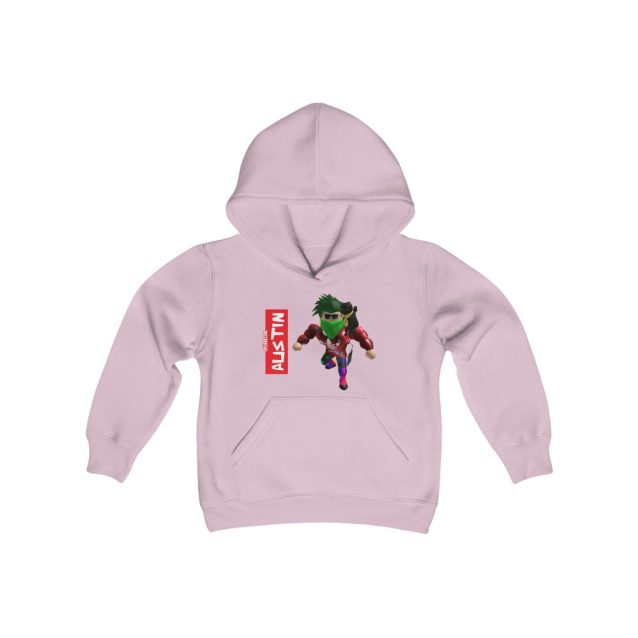 Roblox Hoodie with Your Custom Avatar Light Pink PimpYourWorld
