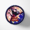 Spiderman Across The Spider-Verse Cake Topper Rounded (9") PimpYourWorld