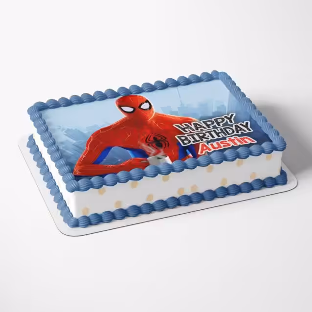 Spiderman Cake Toppers 1/4 Sheet (8"x11") PimpYourWorld