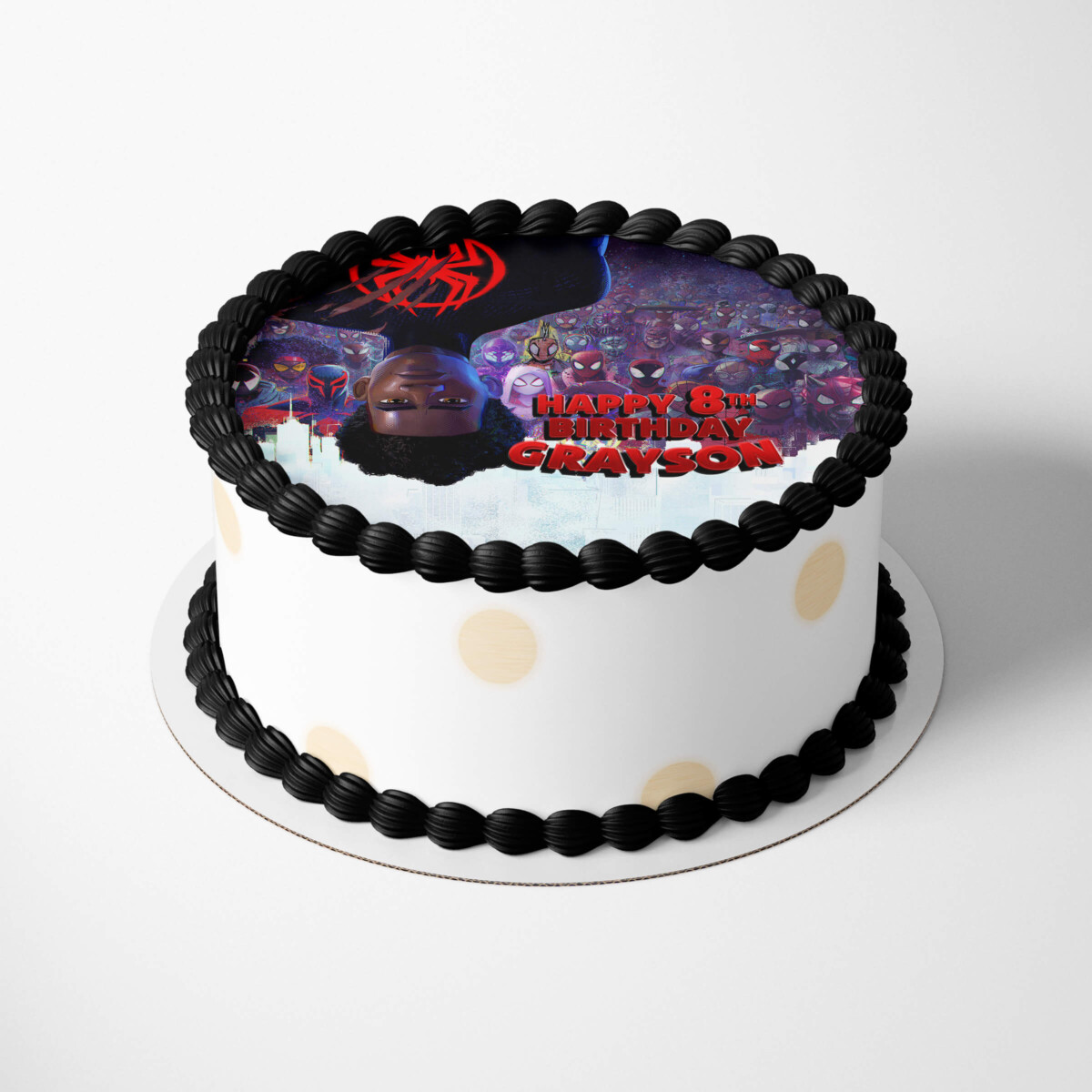 Spiderman Miles Morales Cake Topper - PimpYourWorld