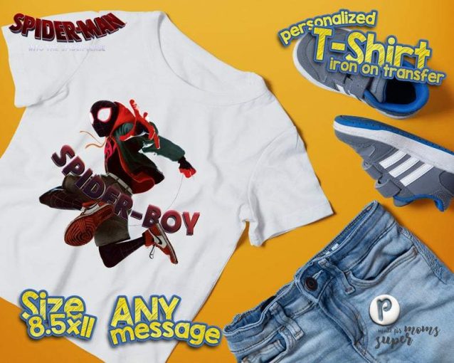 Spiderman Spider Verse Birthday Shirt PimpYourWorld