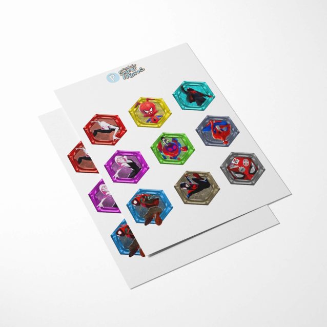Spiderman Spider-Verse Cupcake Toppers PimpYourWorld