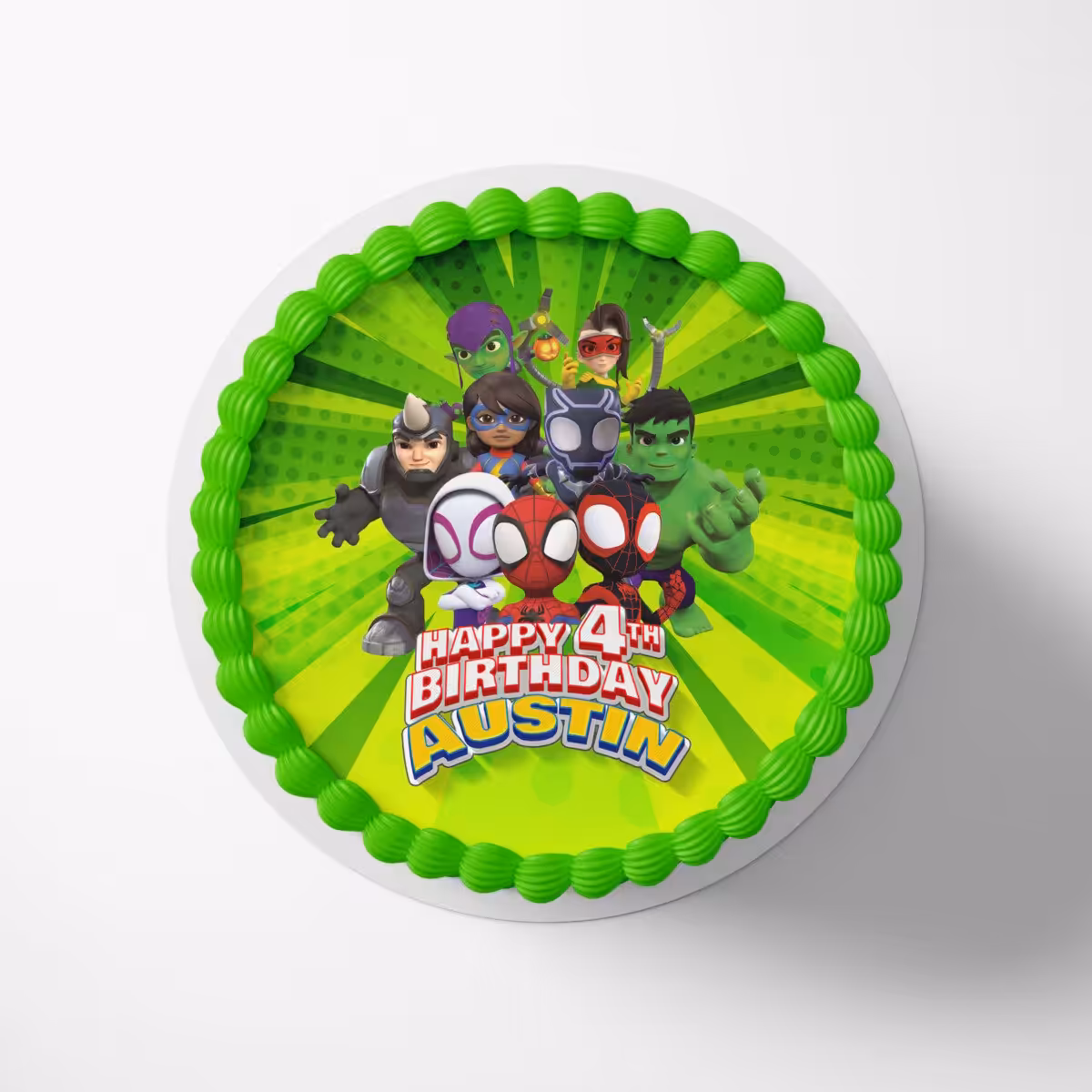 Spidey and His Amazing Friends Cake Topper