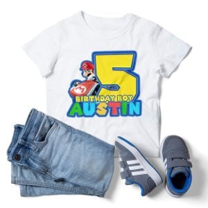 Super Mario Birthday Shirt PimpYourWorld