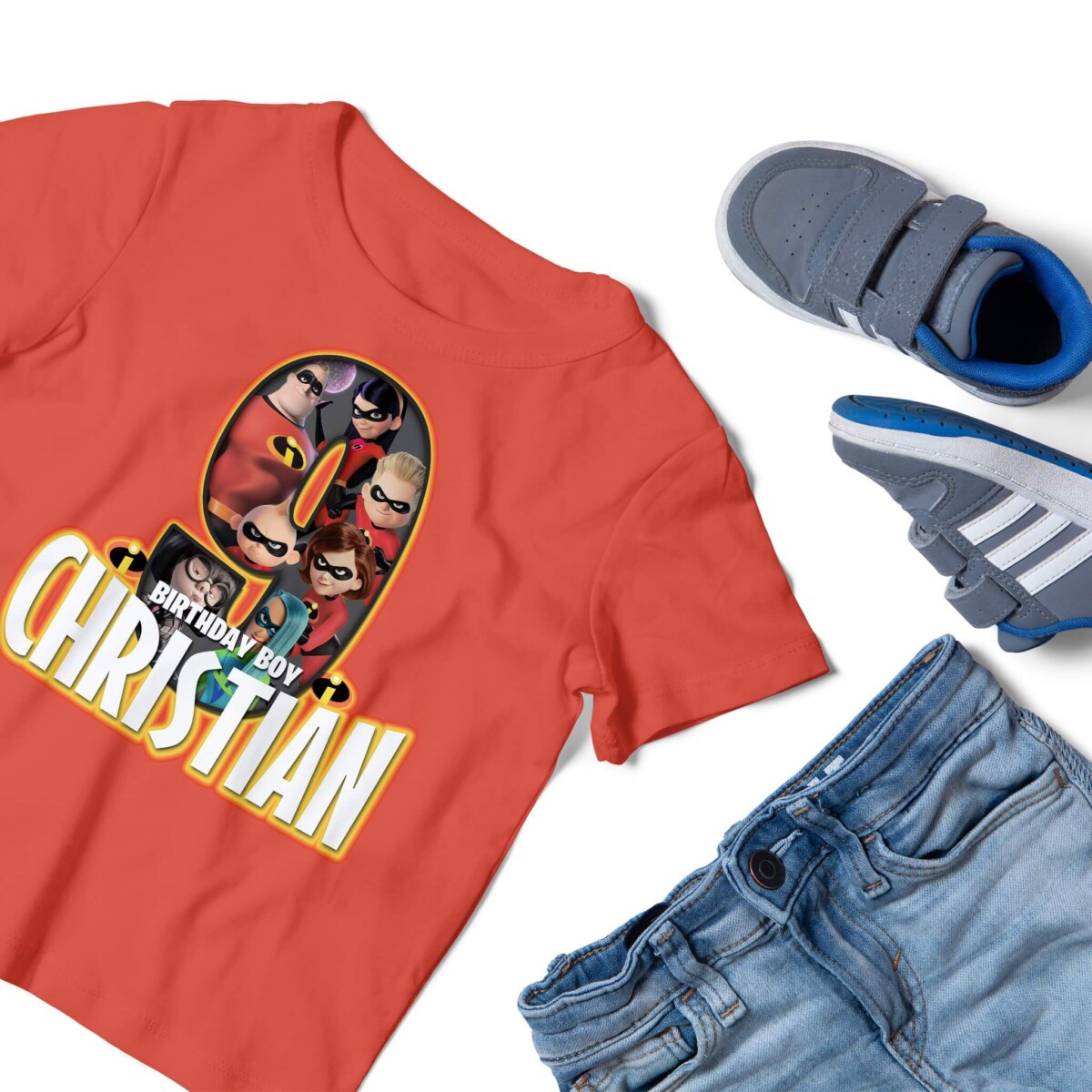 The Incredibles 2 Birthday Shirt