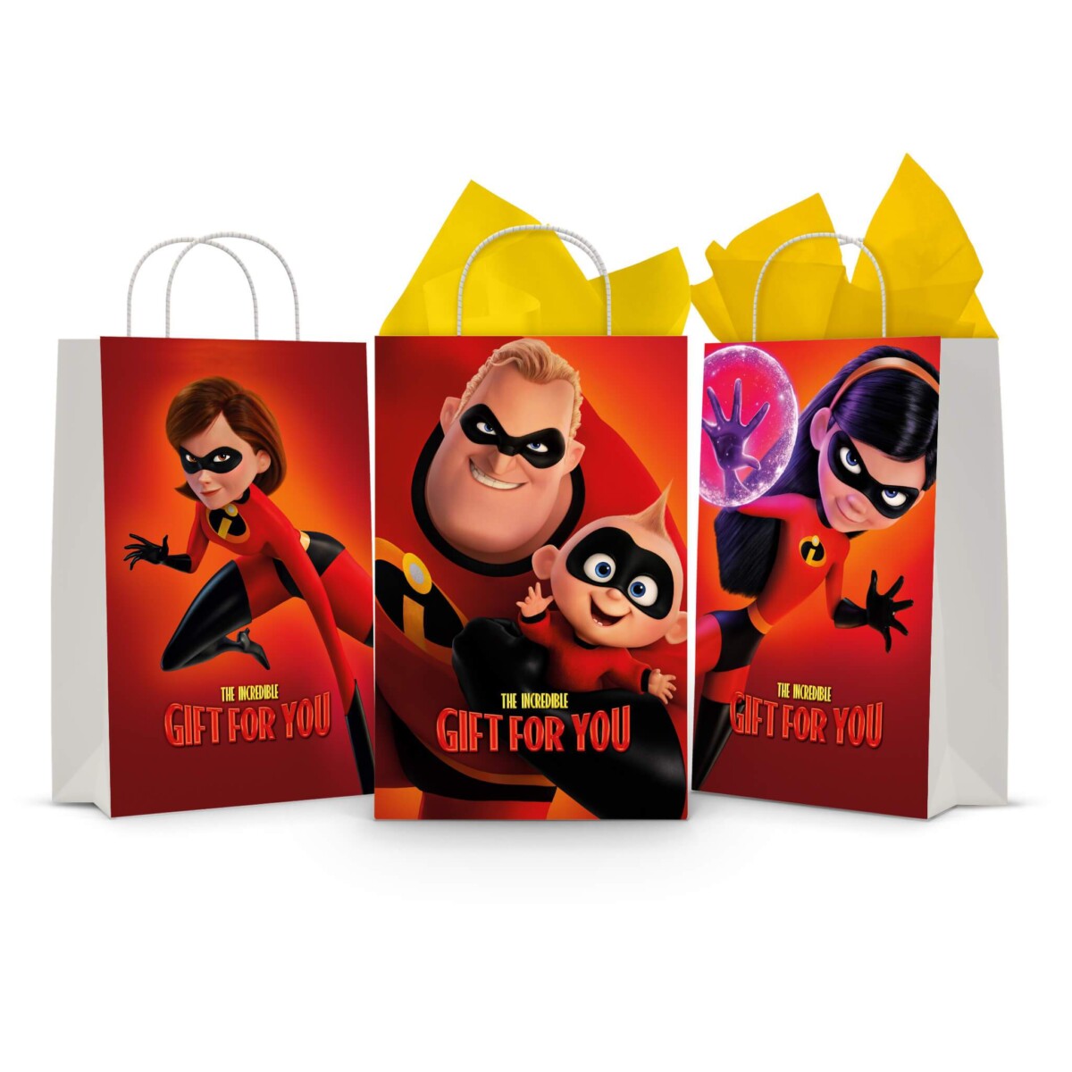 The Incredibles 2 Goodie Bags