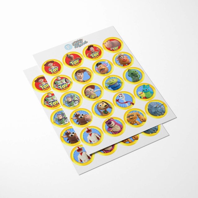 Toy Story 4 Cupcake Toppers PimpYourWorld