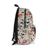 Custom Toy Story dinosaur Rex and Slinky Dog school backpack featuring a vibrant green and brown personalized design.