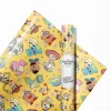 Toy Story gift wrap roll with the classic Andy's room cloud wallpaper design. The instantly recognizable blue sky and fluffy white clouds create a nostalgic and timeless look for any fan's gift.