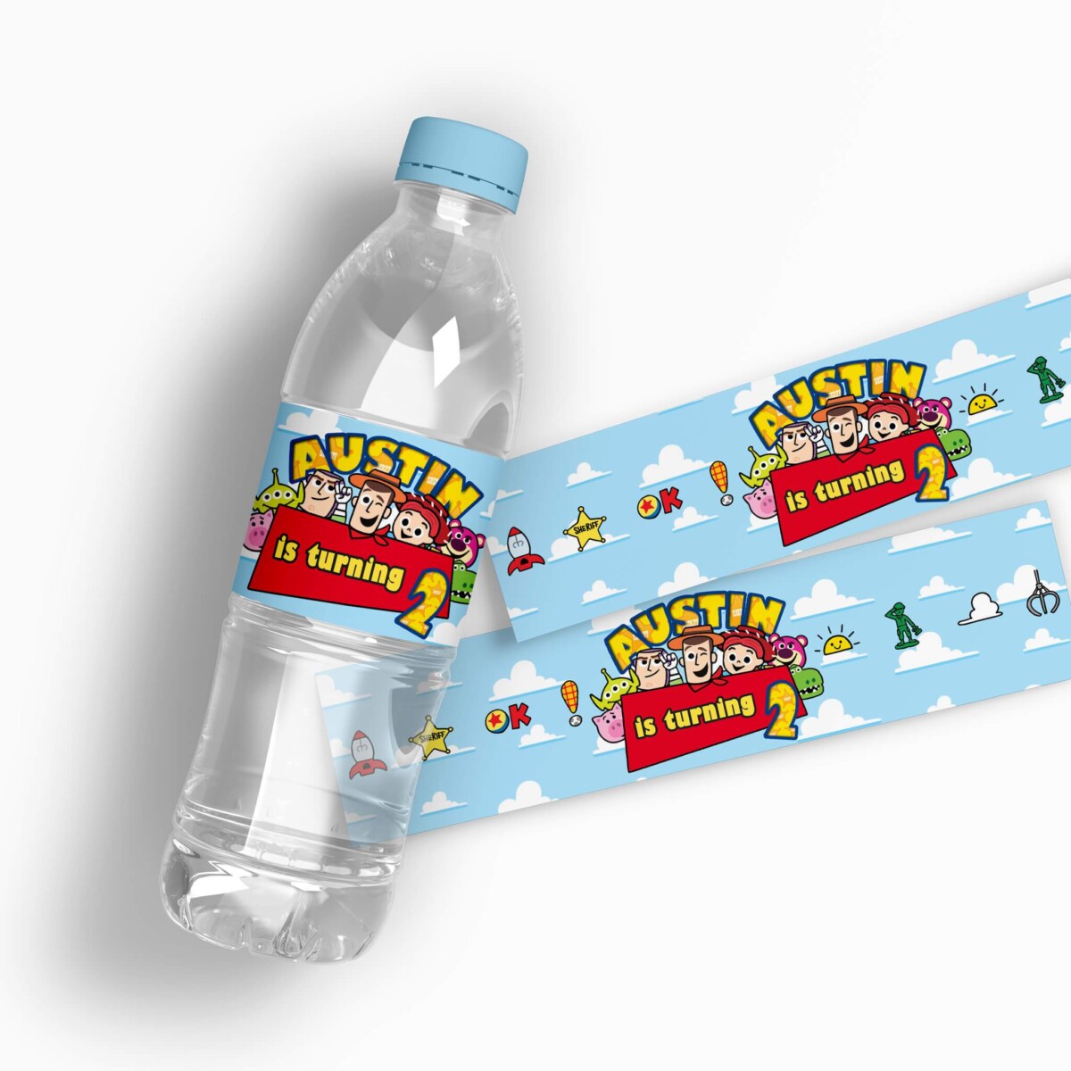 Toy Story Water Bottle Labels