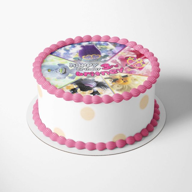 Trolls Cake Toppers PimpYourWorld