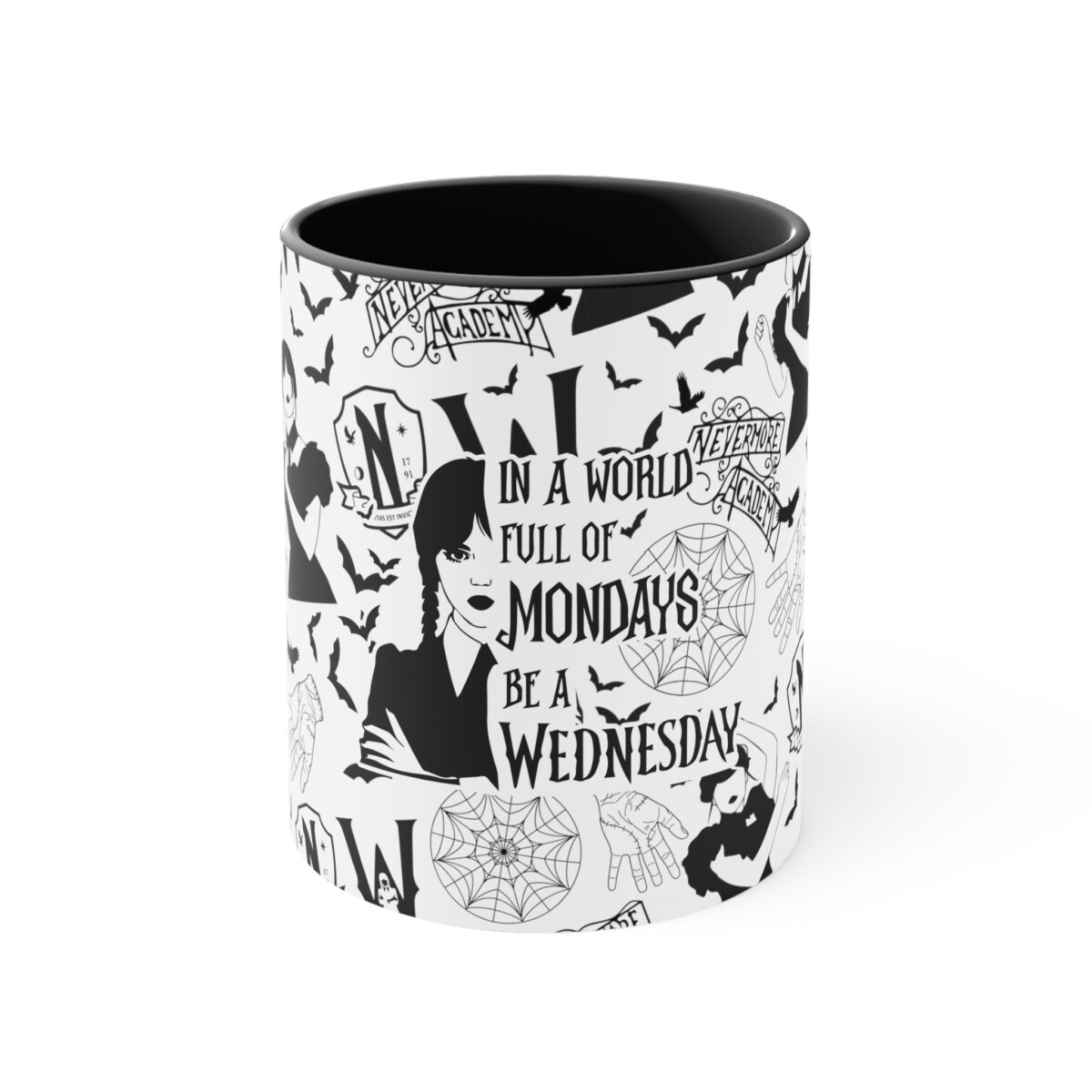 Wednesday Addams Multicolor Mug