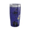 Wednesday Addams Multicolor Tumbler 20oz Purple PimpYourWorld