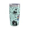 Wednesday Addams Multicolor Tumbler 20oz Teal PimpYourWorld