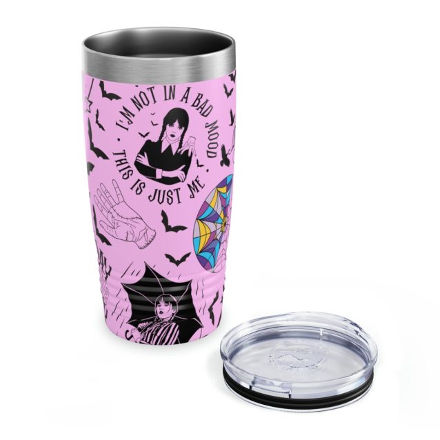 Wednesday Addams Multicolor Tumbler PimpYourWorld
