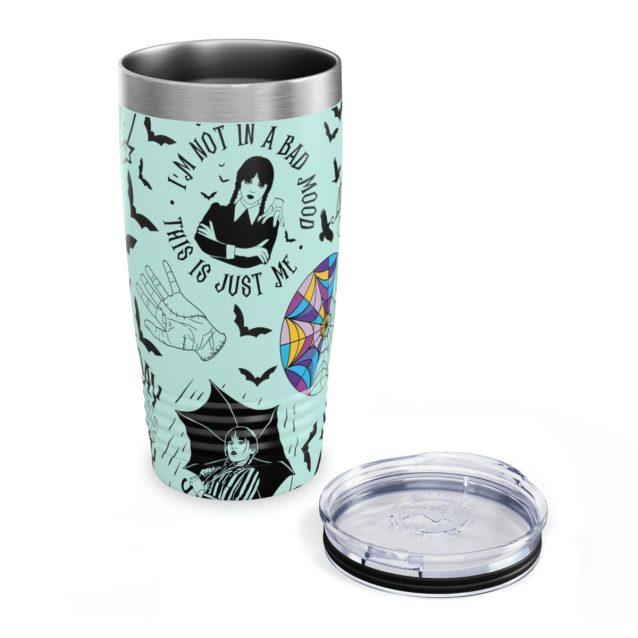 Wednesday Addams Multicolor Tumbler PimpYourWorld