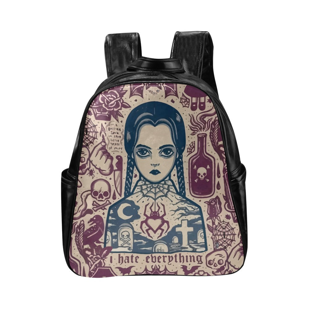 Wednesday Addams Nevermore Academy Backpack