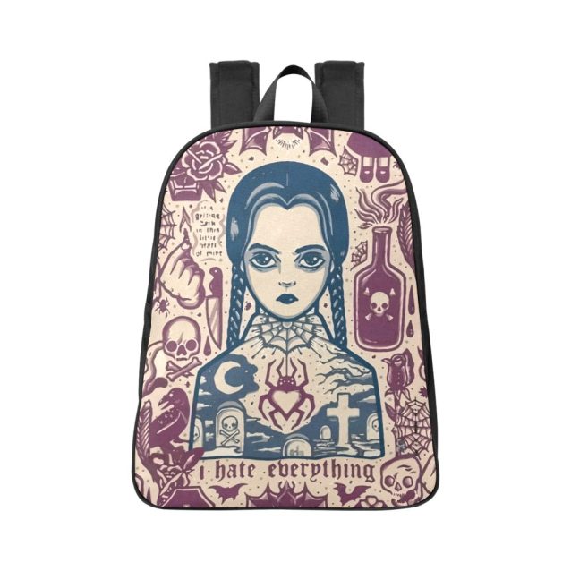 Wednesday Addams School Backpack PimpYourWorld