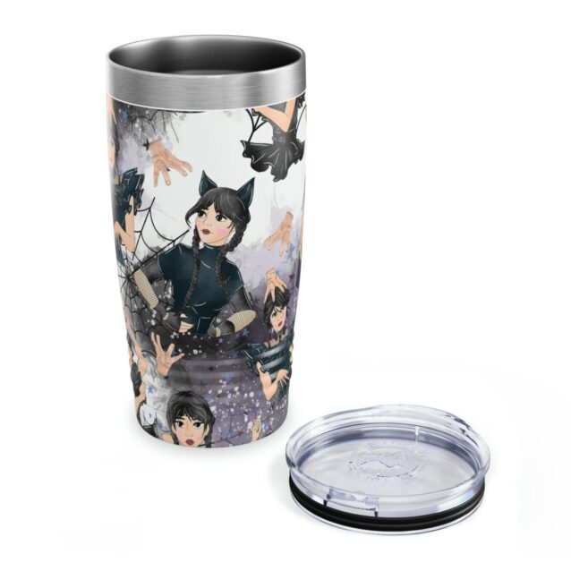 Wednesday Addams Tumbler PimpYourWorld