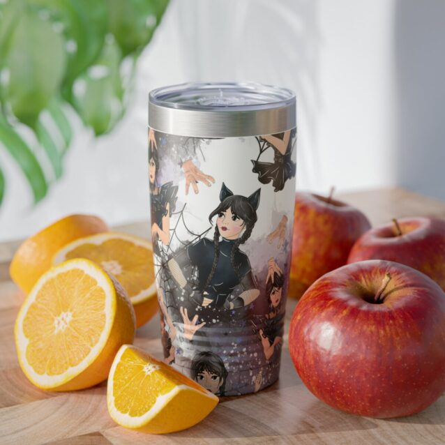 Wednesday Addams Tumbler PimpYourWorld