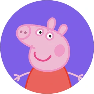 peppa-pig Playful pink custom Peppa Pig birthday party wrapping paper rolls and banner crafts