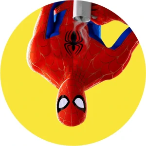 spiderman-theme Action web slinger custom Spiderman birthday party treats and decoration props