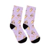 Purple Kids’ Socks showcasing Bluey’s Playful Spirit