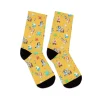 Sunshine Yellow Socks with Bluey’s Smiling Face