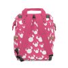 Functional meets fun! Minnie Mouse diaper bag with a spacious interior and easy-access pockets.