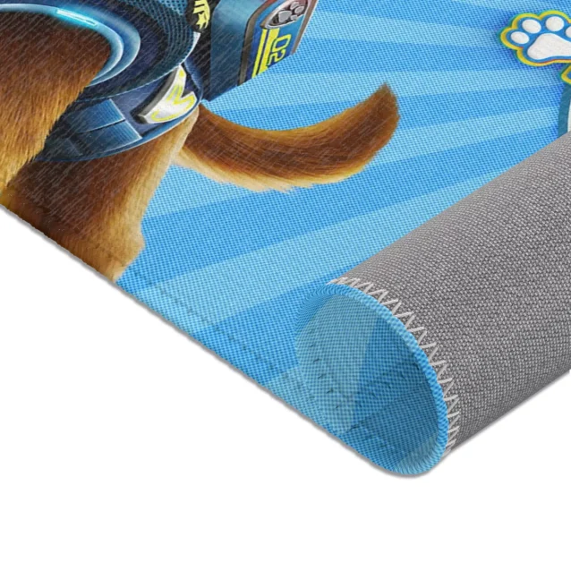 No mystery is too tough for Chase! This personalized Paw Patrol rug inspires bravery and detective skills with its playful design.