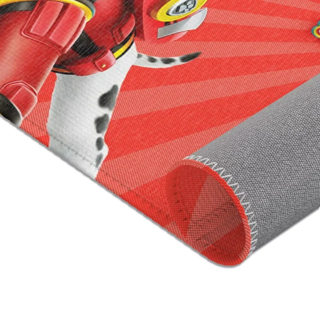 Let the fires of imagination burn bright with this personalized Marshall Paw Patrol rug. Made from comfy chenille for daring playtime adventures!