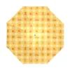 Underside of the Winnie the Pooh umbrella showing its waterproof canopy.