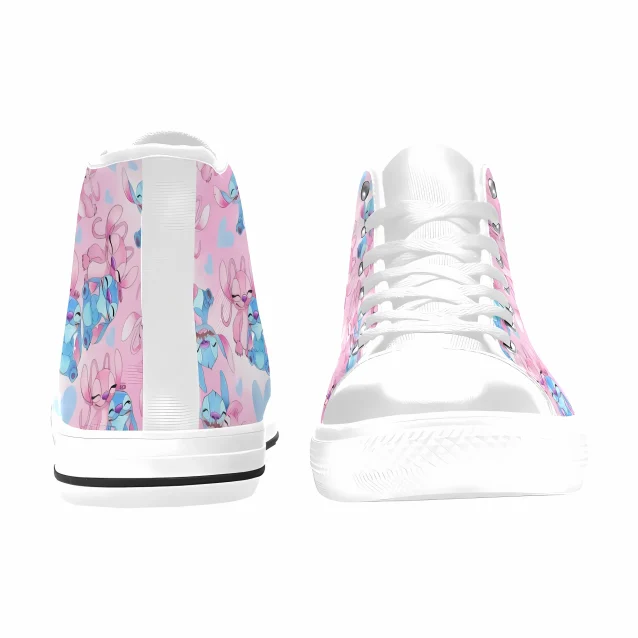 Comfy pink shoes with playful Stitch graphics. Perfect for little adventurers who love Lilo & Stitch.