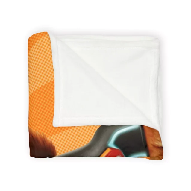 Make a splash with cuddles! This personalized Zuma fleece blanket comes in all sizes=